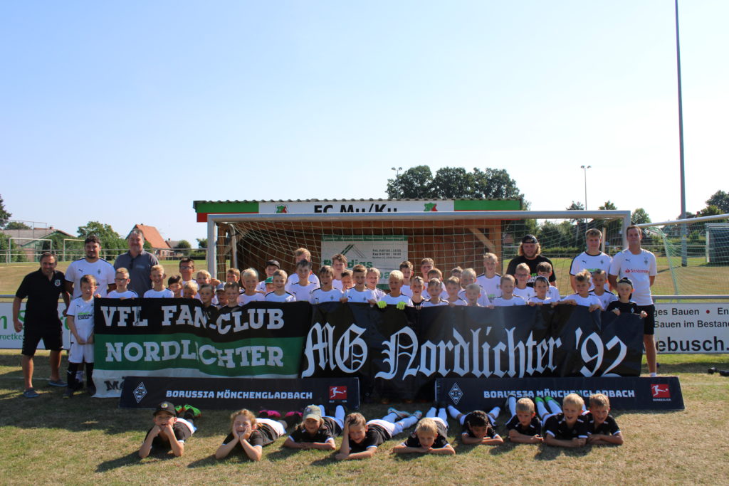 „Fohlen-Fußballschule“ von Borussia Mönchengladbach beim FC Mulsum/Kutenholz